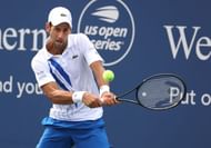 Novak Djokovic leads Dzumhur by 2-0 in the h2h